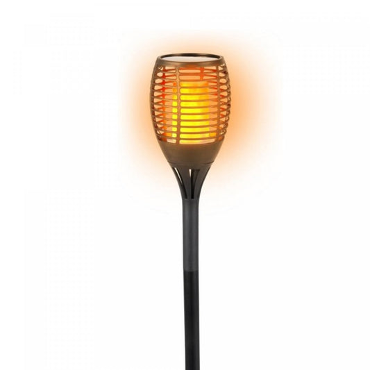 Grundig Solar Licht met Vlameffect - LED tuinlamp - Zonne-energie - Bivakshop