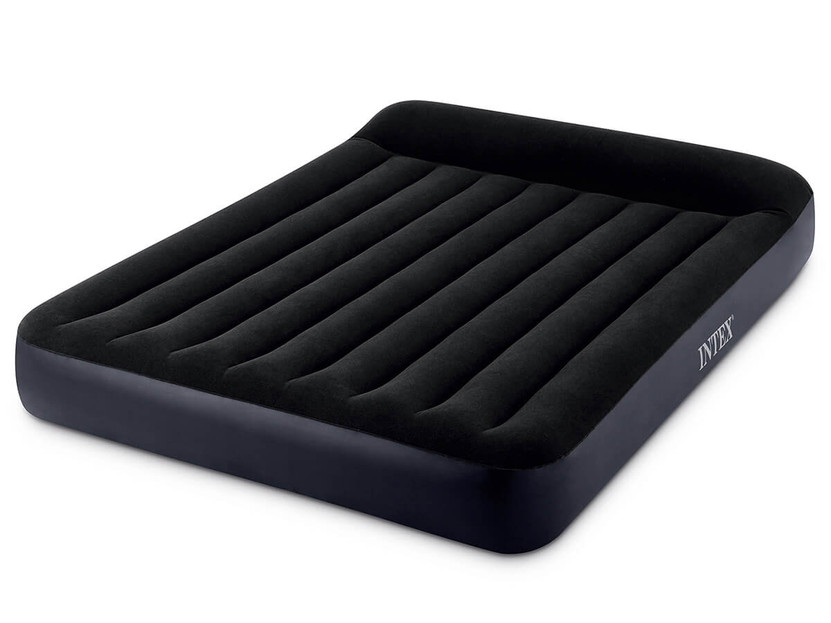 Intex pillow rest classic luchtbed - Tweepersoons luxe met ingebouwde pomp - Bivakshop