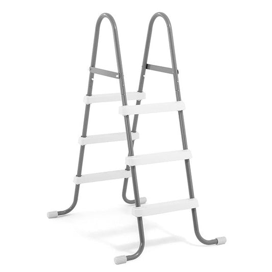 Intex Zwembadtrap - Stalen frame met anti-slip treden (Max. 107 cm) - Bivakshop