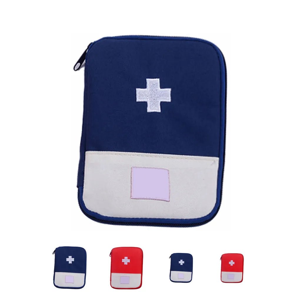 Leuke mini draagbare geneeskunde tas - EHBO-kit voor medische noodgevallen - Handige pil opbergtas - Bivakshop