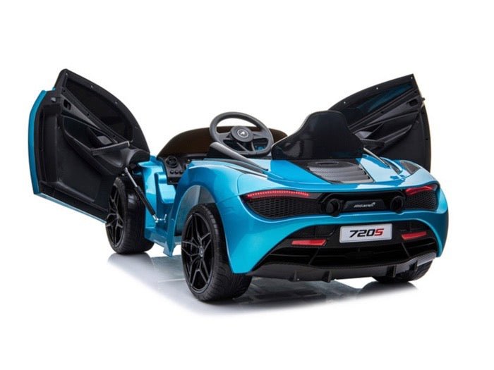 Mclaren 720S - Blauw elektrische kinderauto met afstandsbediening - Bivakshop