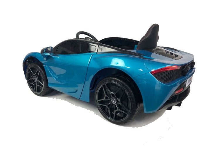 Mclaren 720S - Blauw elektrische kinderauto met afstandsbediening - Bivakshop