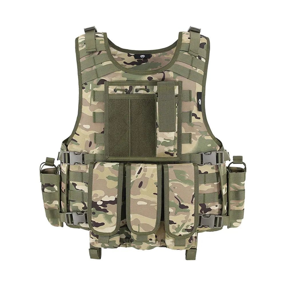 Mgflashforce Molle Airsoft Vest - Het Ultieme Tactische Vest voor elke missie - Bivakshop