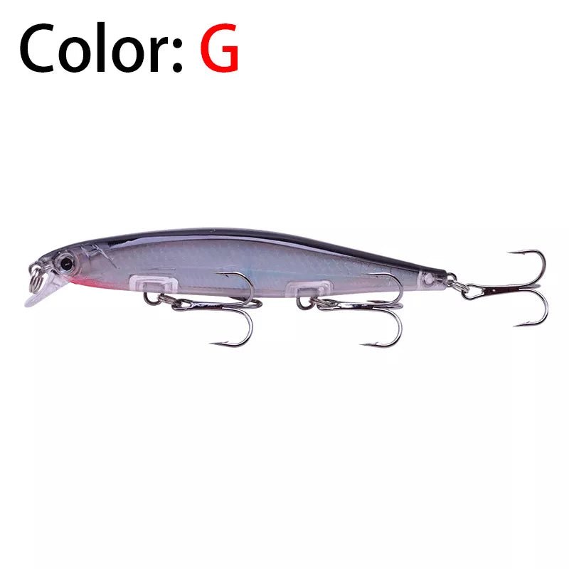 Proleurre viskunstaas 11cm 13.8g - Zinkende minnow wobbler - Bivakshop