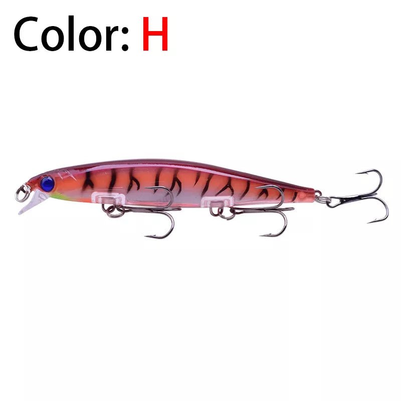 Proleurre viskunstaas 11cm 13.8g - Zinkende minnow wobbler - Bivakshop