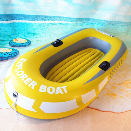 PVC opblaasbare kayak kano - 1 tot 2 Persoon rubberboot - Bivakshop