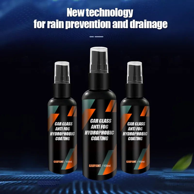 Waterafstotende Spray - Anti-Regen Coating voor Auto Glas - Bivakshop