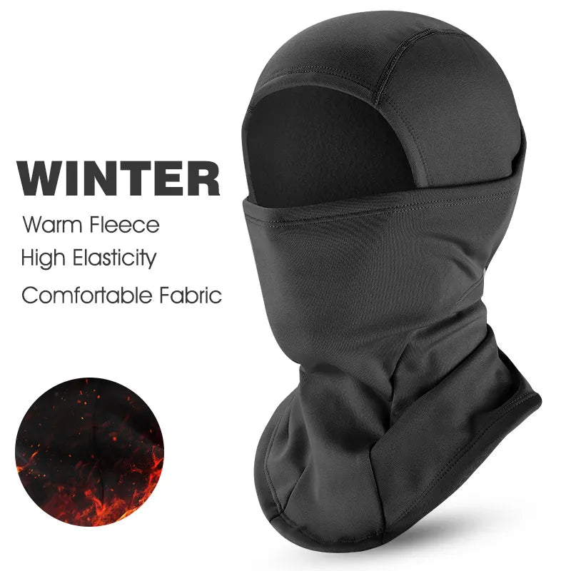 Winter Balaclava Hoed - Ademende fietsen cap - Cashmere stof - Bivakmuts - Bivakshop