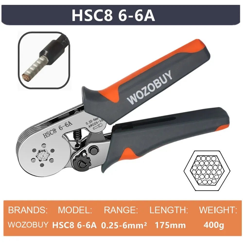 WOZOBUY ferrule sleeves terminal crimping tools - Mini elektrische tangen - Bivakshop